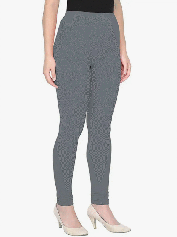 Grey Churidar Leggings for Everyday Wear Perfect Fit Best Quality