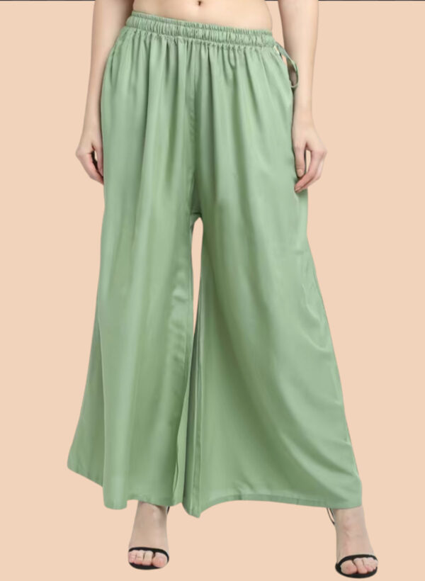 Pista Colour Palazzo Pants / premium cotton rayon